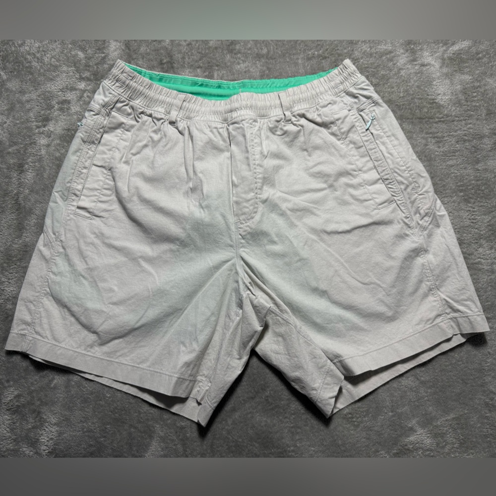 Birddogs Athletic Shorts Mens L Classic Gray Lined Gym Training Running Pockets